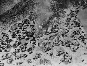 The British Military operations in Somaliland. Interesting new photographs. Fire