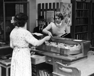 Books Prints: Broadstairs Library in Kent 2nd July 1949