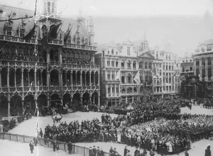 Brussels, Grand Place 21 January 1926