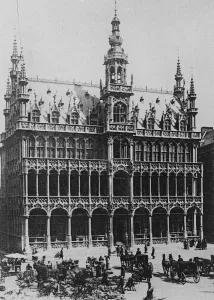 Brussels. The Palace, La Maison Du Roi. 19 April 1923