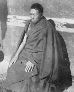 Buddhist Pope who has prounced against Bolshevism in China. Tashi Lama, whose