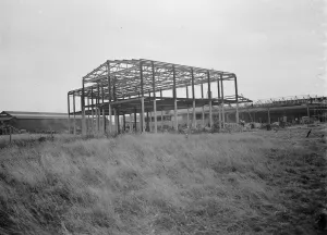 The building of the Ascott Gas, Water, Gesyers Works Ltd, Neasden. 1937