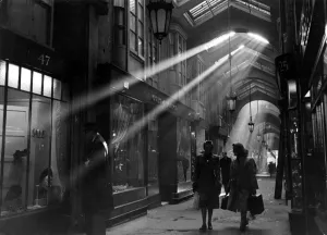 The Burlington Arcade, London. Overseas visitors find traditional British quality