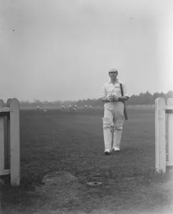 C K Cox the Eton Cricket Club Captain 12 July 1922