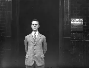 Worker Prints: C N staff member - Mr Campbell, Editorial department. September 1929