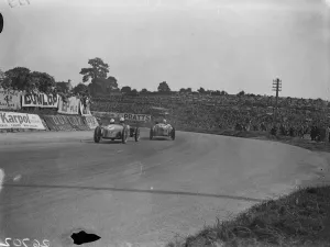 C R Whitcroft wins ulster tourist car race after race thrills. C R Whitcroft in