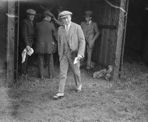 At the Cambridge steeplechases at Cottenham. Major Beatty, brother of Earl Beatty