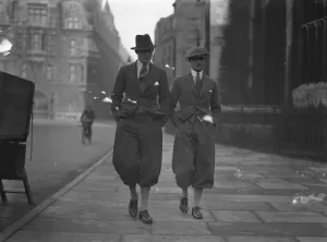 Suits Prints: At Cambridge - typical Undergraduates 3rd January 1925