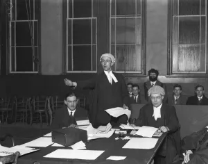 Cambridge undergraduates Mock Trial at Alexandria Hall - Rex versus Harold