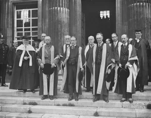 Cambridge University Honours Premier Honorary Degrees for Mr Baldwin and other celebrities Left