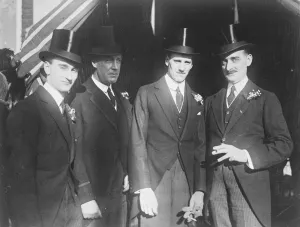 Canadas Royal romance. The wedding took place at Ottawa of Prince Erik of Denmark