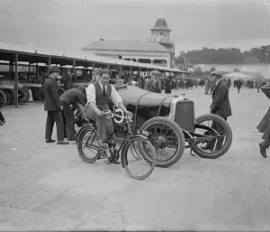 Bicycle Prints: Capt Woolf Barnato. 22 July 1922