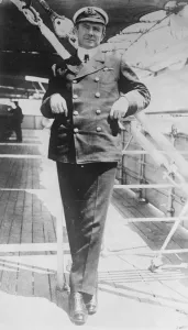 Captain Rostron, CBE, Personal Aide-de-Camp to the king 25 February 1924