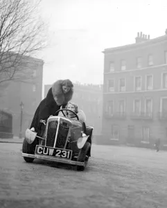 Car claimed to be the cheapest ever produced in Britian was demonstrated in London
