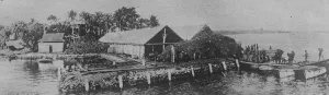 Caroline Island in the southern Line Islands of the central Pacific Ocean The Coaling