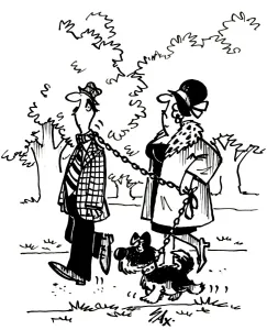Cartoon by Sax Usually paying little or no attention to political correctness, Sax