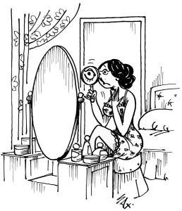 Cartoon by Sax Usually paying little or no attention to political correctness, Sax