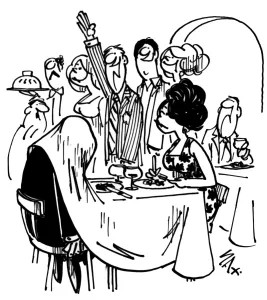 Prints of Cartoon by Sax Usually paying little or no attention to political correctness, Sax cartoons are often saucy and irreverent, often a sly look at gender relations, marriage, men, women, drinking Cartoons By Sax Prints: Cartoon by Sax Usually paying little or no attention to political correctness, Sax