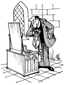 Prints of Cartoon by Sax Usually paying little or no attention to political correctness, Sax cartoons are often saucy and irreverent, often a sly look at gender relations, marriage, men, women, drinking Cartoons By Sax Prints: Cartoon by Sax Usually paying little or no attention to political correctness, Sax