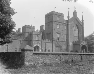 Cassiobury Hall, Watford, Hertfordshire Seat of the Earle of Essex, For sale May
