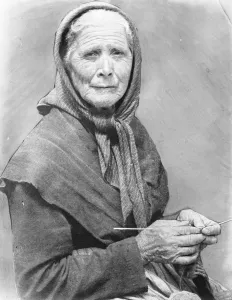 Centenarian who talked with Napoleon. Mme Maria Tocci, the remarkable Corsican centenarian
