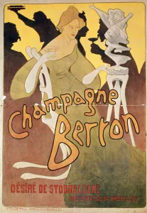 Artist Prints: Champagne Berton, printed by Josse Goosens (1876-1929) c
