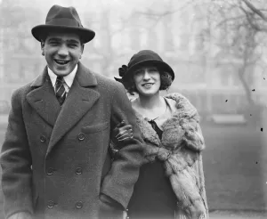 Man Woman Prints: Champion Boxer Jack Bloomfield the cruiser weight champion of Great Britain whose