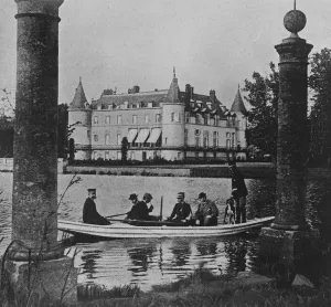 Leisure Prints: The Chateau de Rambouillet, President Deschanels summer residence. 1 January 1920