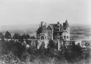 The Chateau at Spa where Mr Lloyd George will reside in the Spa conference Belgium 7