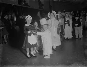 Children in fancy dress costumes a the NSPCC ( National Society for the Prevention