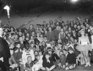 Childrens party in Eltham, Kent. 1937