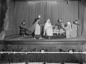 School Play Prints: Chislehurst carol play. 1934