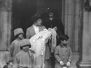 Servant Prints: The Christening of infant daughter of Earl and Countess of Lisburne