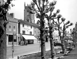 Church Prints: Church in High Street, East Grinstead, Sussex