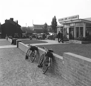 Wall Prints: The Civic Restaurant in Foleshill, Coventry Part of the rebuilding of post war Britain