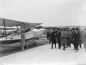 Air And Flying Machine Prints: Civil aviation display for King of Afghanistan at Croydon aerodrome. 21 March 1928