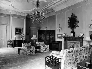 Home Prints: Clarence House HRH Princess Elizabeths sitting room. It is on the 1st floor