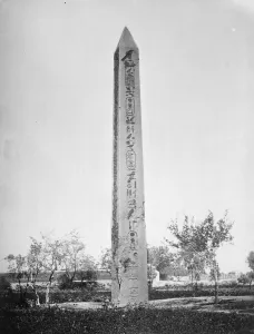 Cleopatras needle at Heliopolis. 28 May 1927