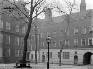 Cliffords Inn, Fleet Street, London, England, at the time it was up for sale