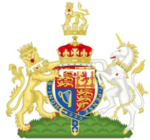 Coat Of Arms Prints: The coat of arms of HRH Prince William of Wales