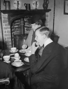 The Cock Pit tea shop in Eton