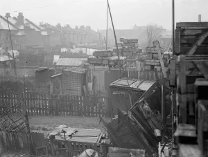 Collins brothers building company. Their rebuilding scheme of the local bottle factory