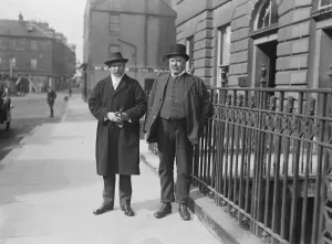 Colonel Sprot and his agent Mr Smith. East Fife elections