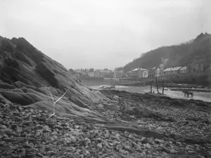 Coast Prints: Combe Martin is a village and civil parish on the North Devon coast 1925