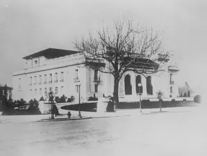 Conference of the Nations President Harding opened in the Pan American building