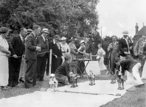 Fair Prints: The Conservative fete - The Dene summer meeting at Bexleyheath, Kent