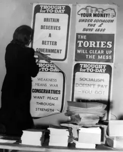 Poster Prints: The Conservatives get ready for the election With the official announcement that