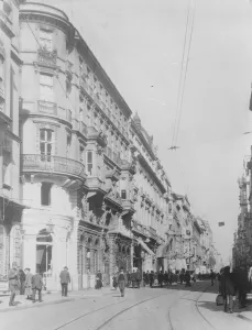 Constantinople of Turkey The Grand Rue de Pera 12 September 1922