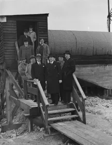 The construction of the Dartford Tunnel, where recently a pilot tunnel was completed