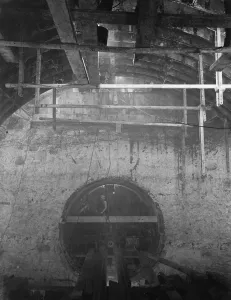 The construction of the Dartford Tunnel, where recently a pilot tunnel was completed